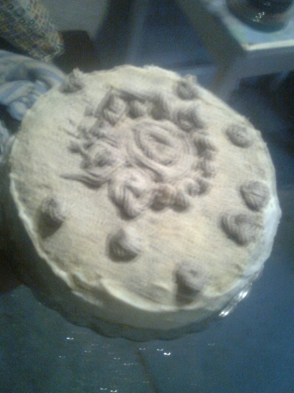 Tort cu nuca si cappuccino