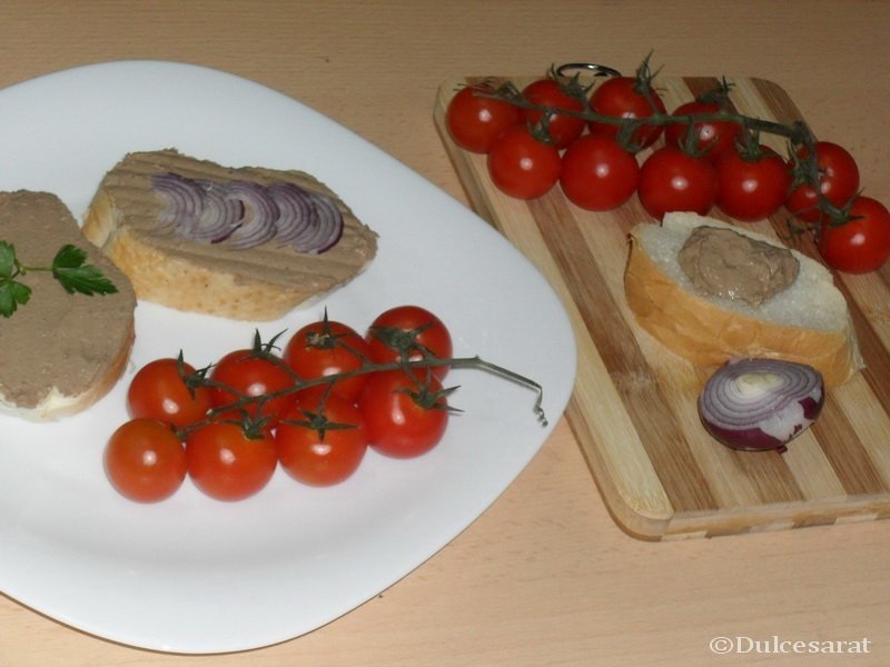 Pate de ficat de pasare