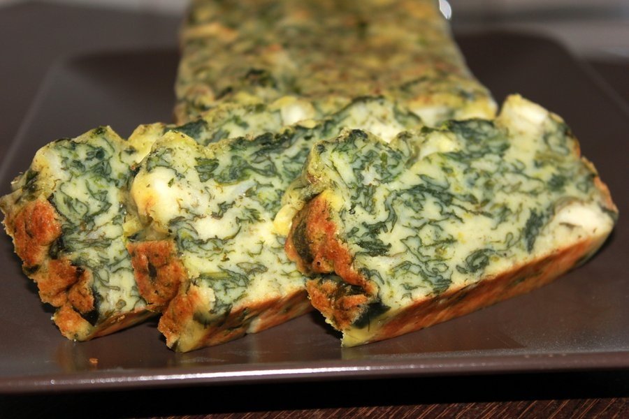 Chec aperitiv cu spanac. Delicios, sanatos si usor de preparat