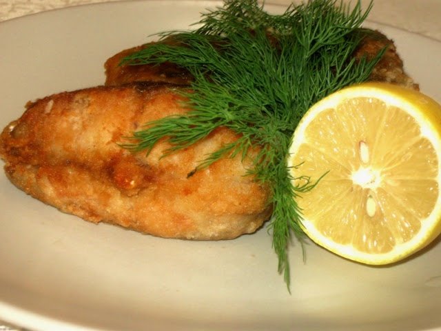 Crap prajit cu lamaie