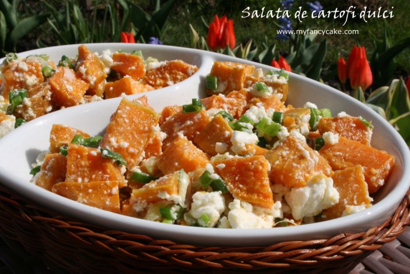 Salata de cartofi dulci