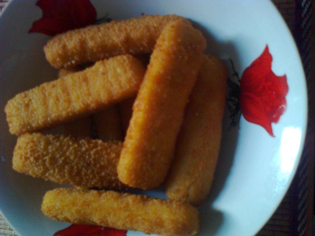 Crochete- bastonase din file de cod - de post (fara ou)