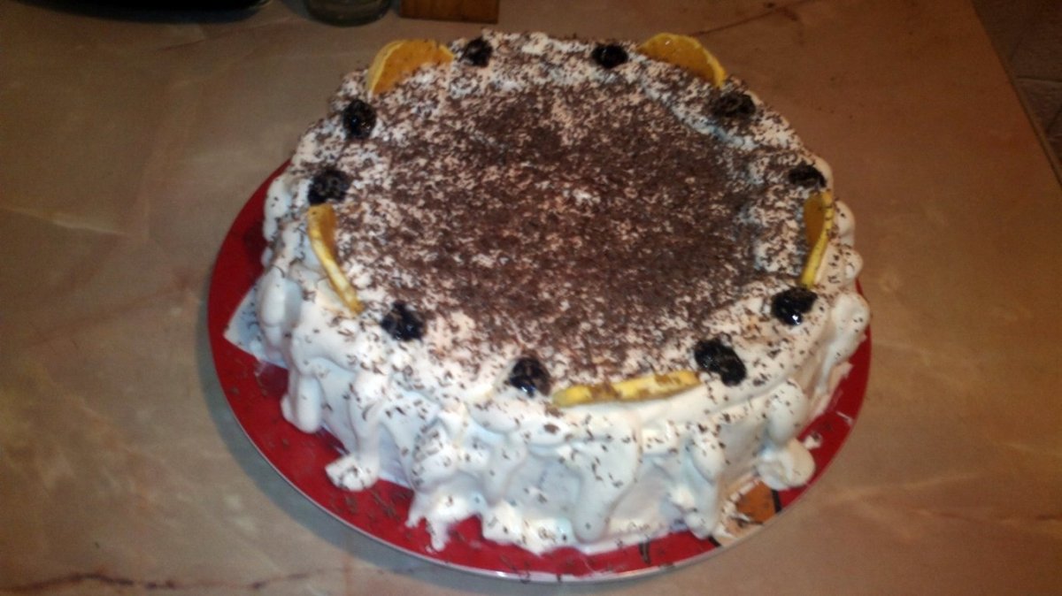 Tort cu mere  si nuci