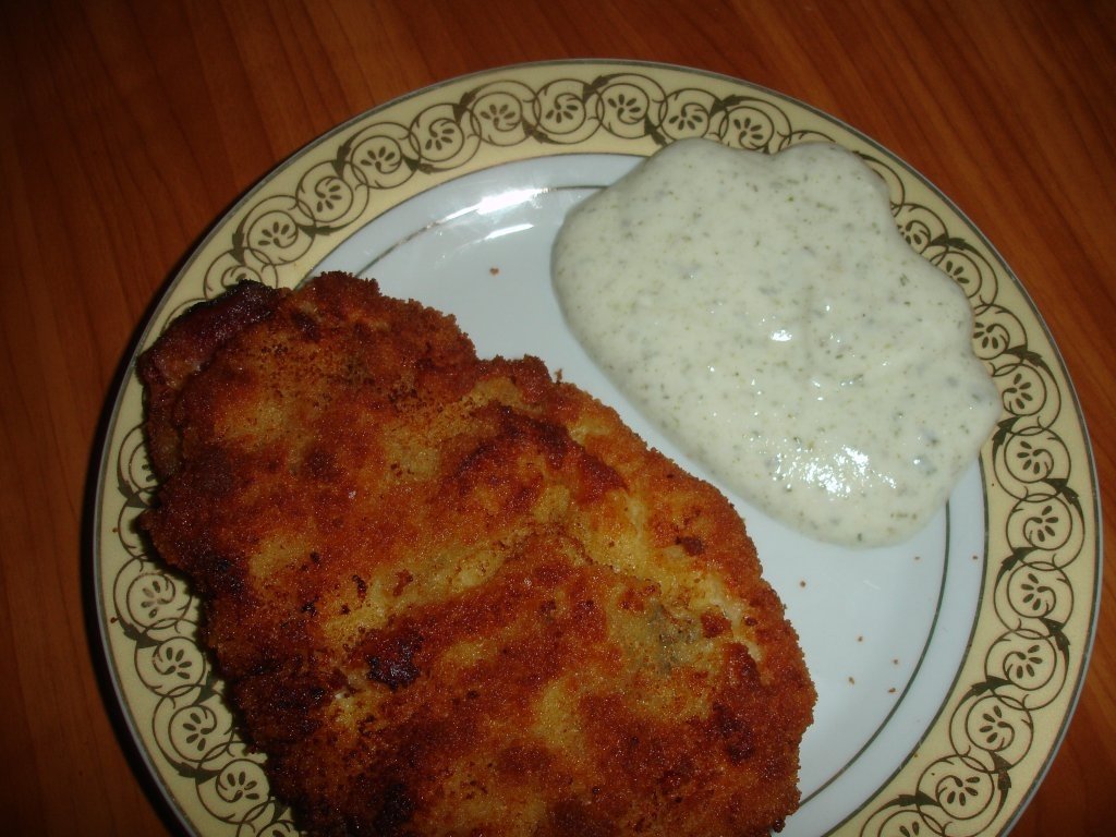 Cotlet de porc pane