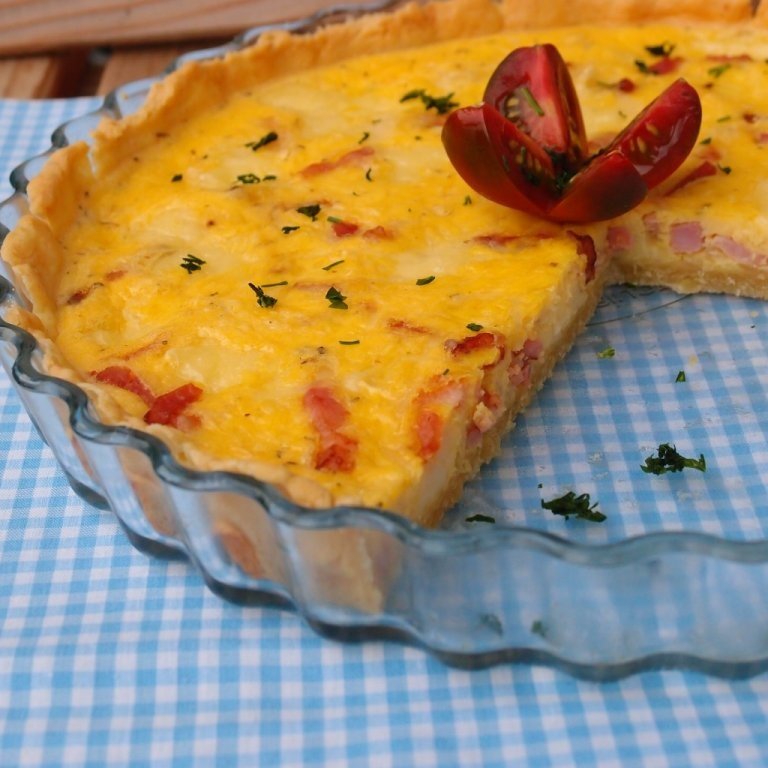 Quiche Lorraine au Camembert