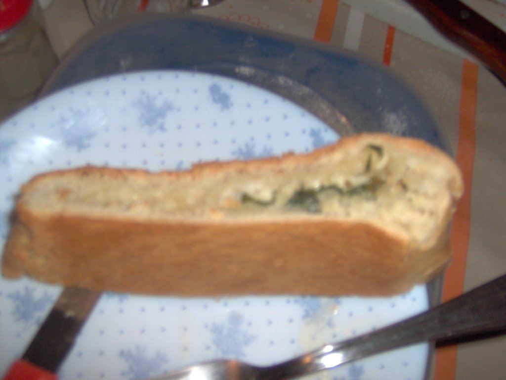 Caltone cu branza si spanac