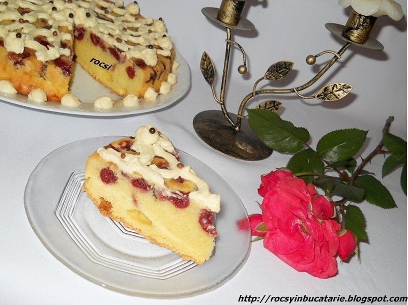 Rasturnata cu visine si frisca