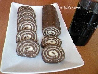 Rulada cu nuca de cocos