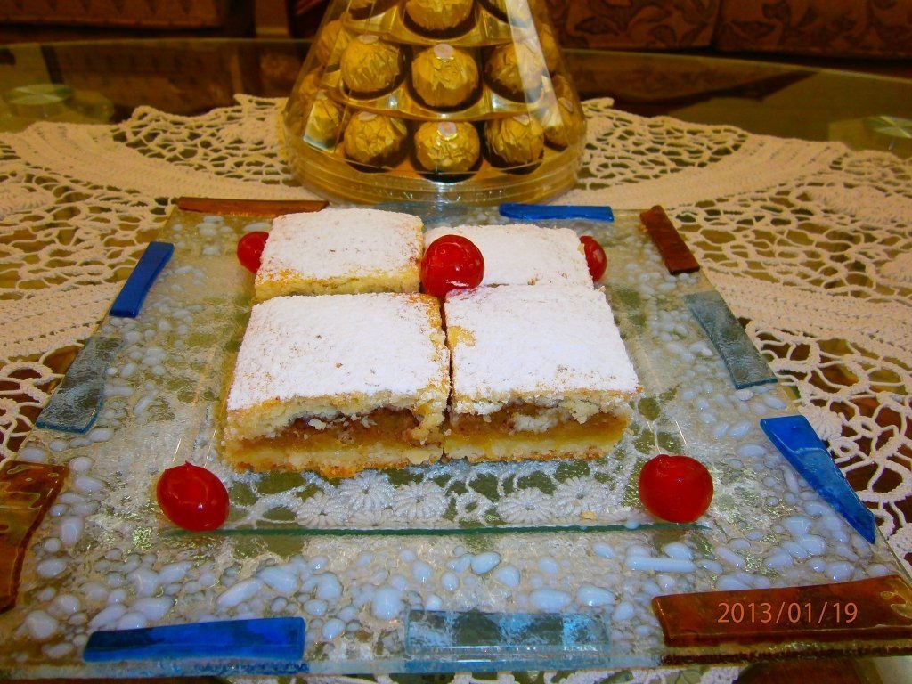 Placinta cu mere  (de post)