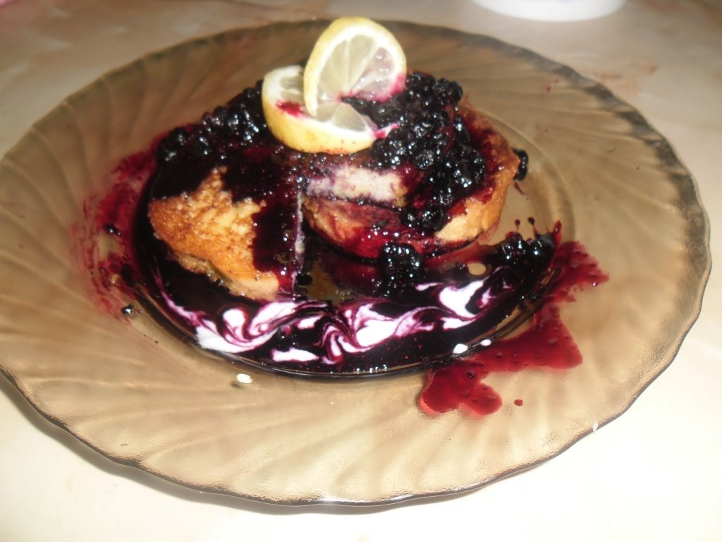 Friganele cu topping de afine