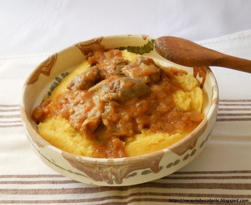 Tocanita de pipote cu ceapa