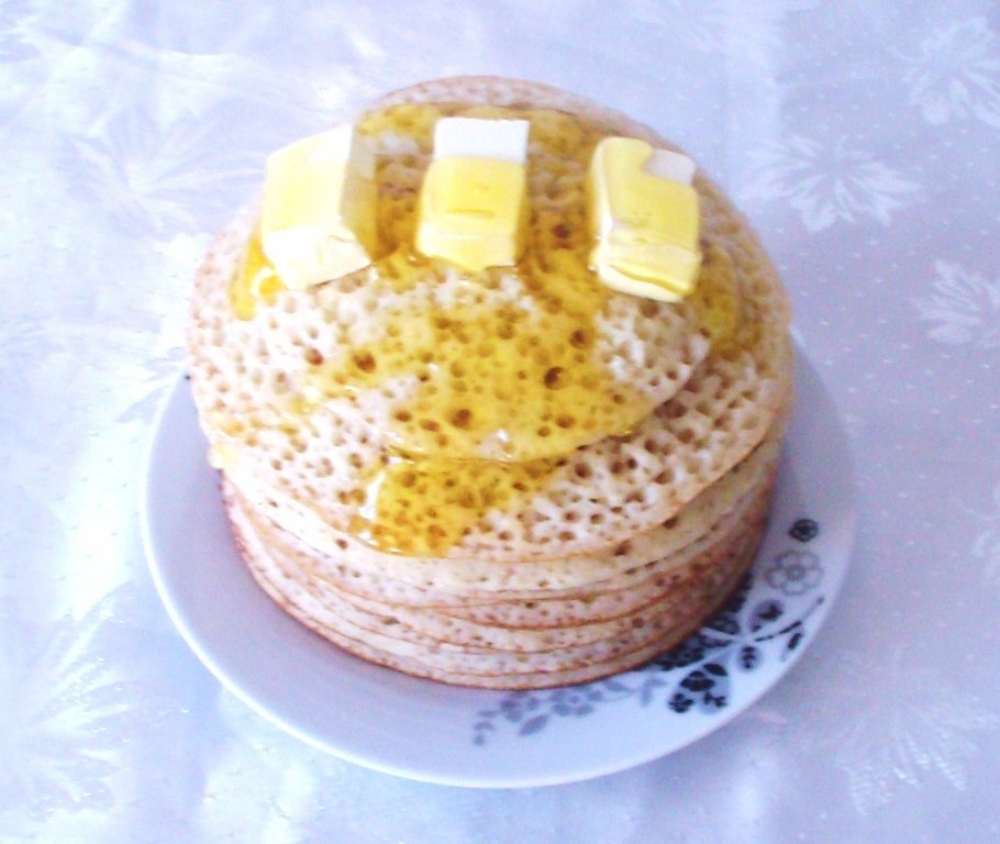 Pancakes Marocane-Baghrir