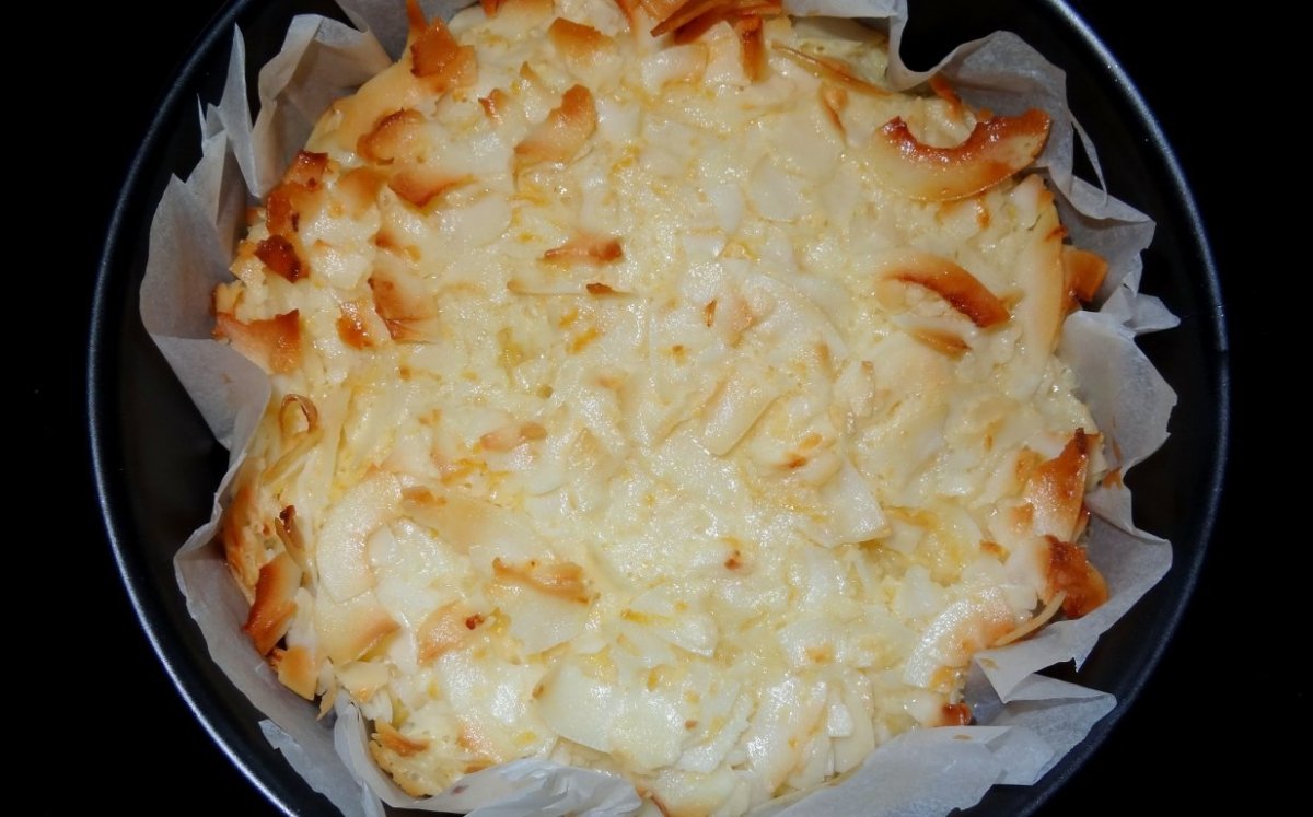 Tarta cu nuca de cocos