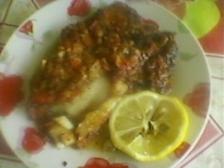 Peste la cuptor cu sos de rosii