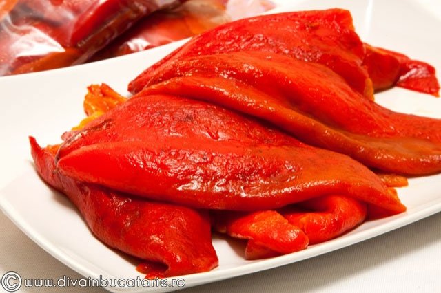 Ardei copti la gratar