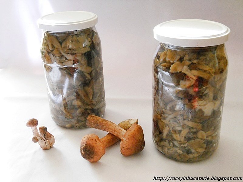 Ghebe la borcane pentru iarna