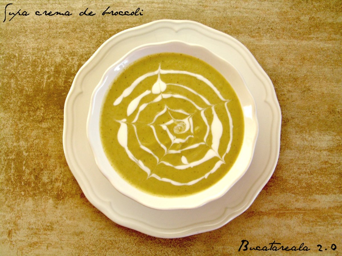 Supa crema de broccoli