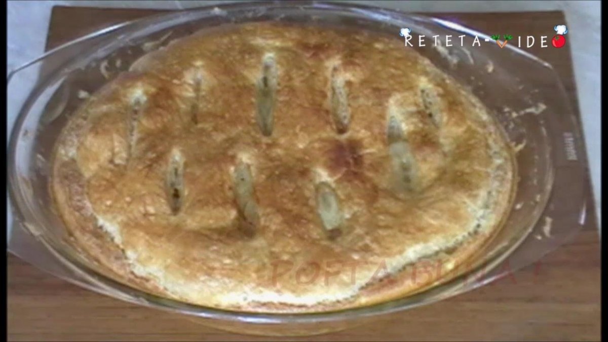 Placinta de cartofi si carne