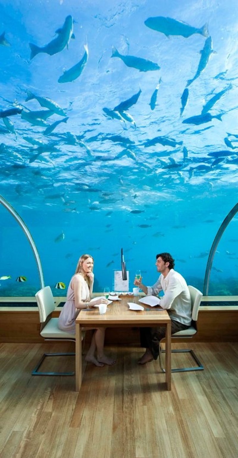 Ithaa, primul restaurant subacvatic din lume