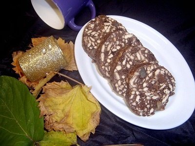 Salam de biscuiţi reţetă