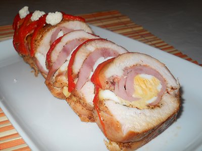 Rulada de piept de pui