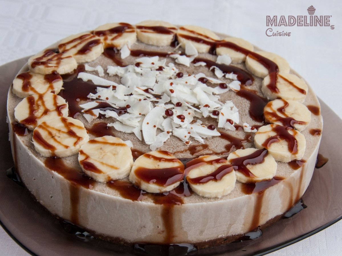 Tort raw cu banane si cocos
