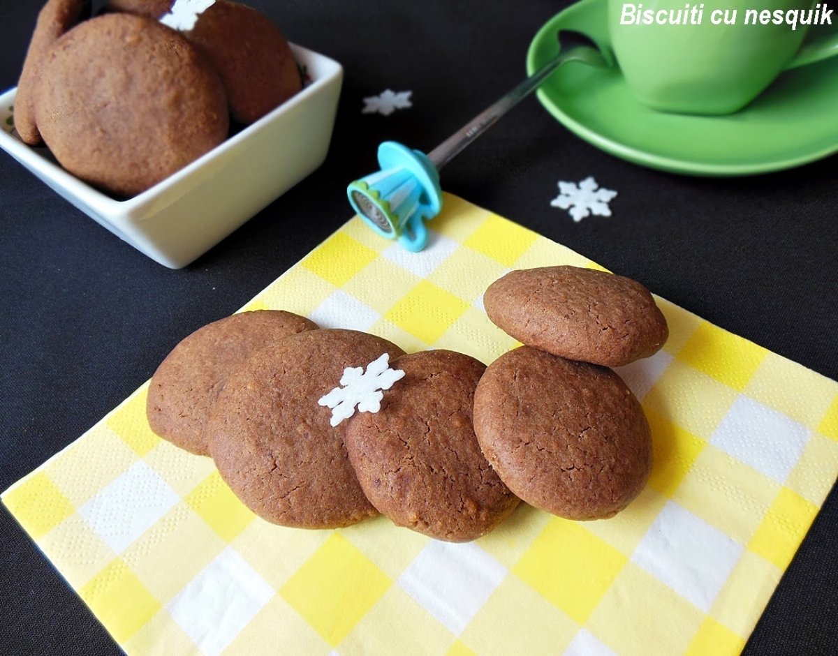 Biscuiti cu nesquik