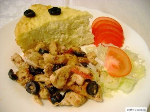 Piept de pui mediteranean