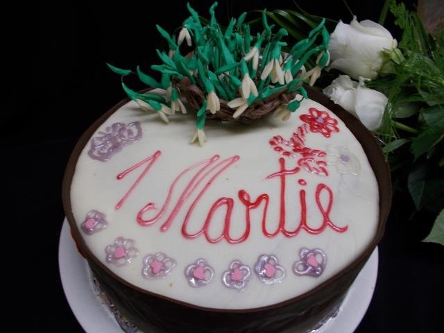 Tort "Cosulet cu ghiocei"