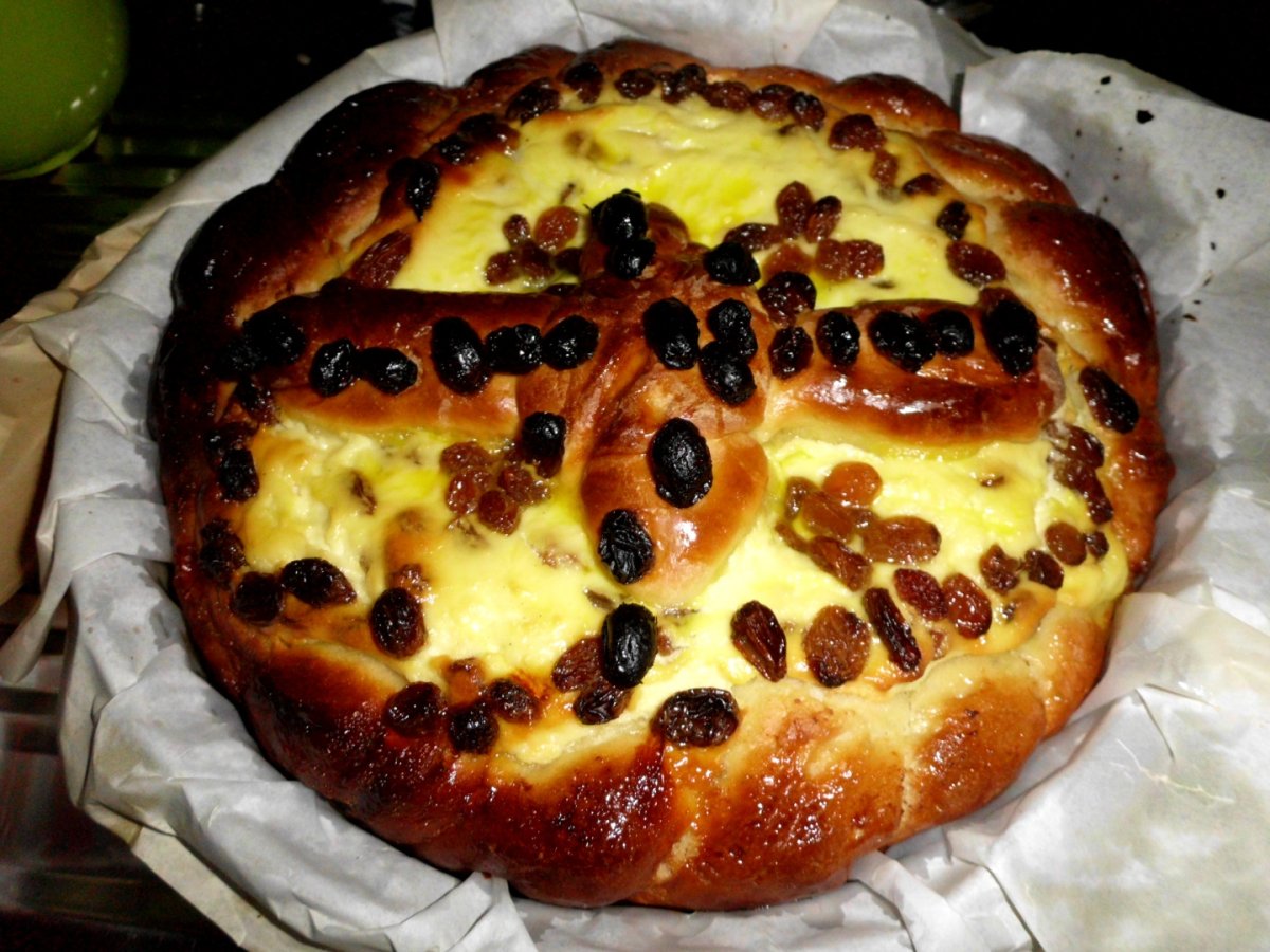 Pasca cu branza dulce