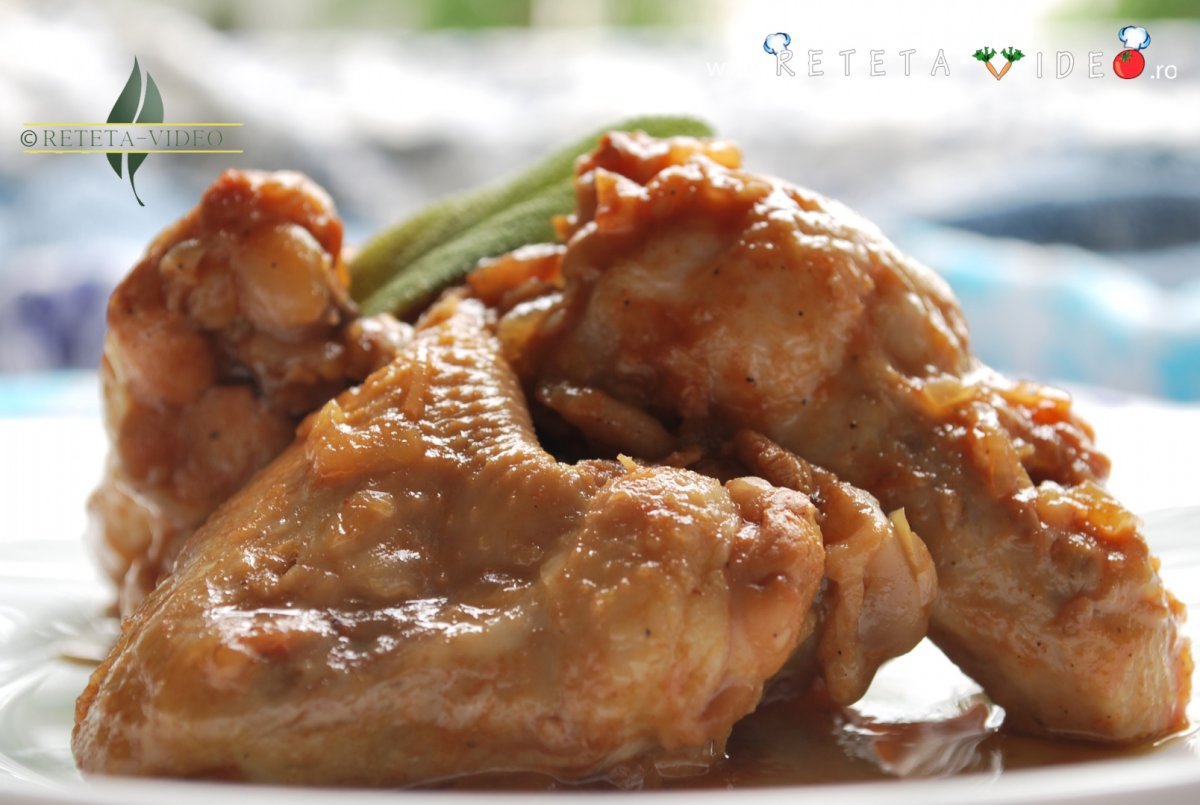 Aripioare de pui picante