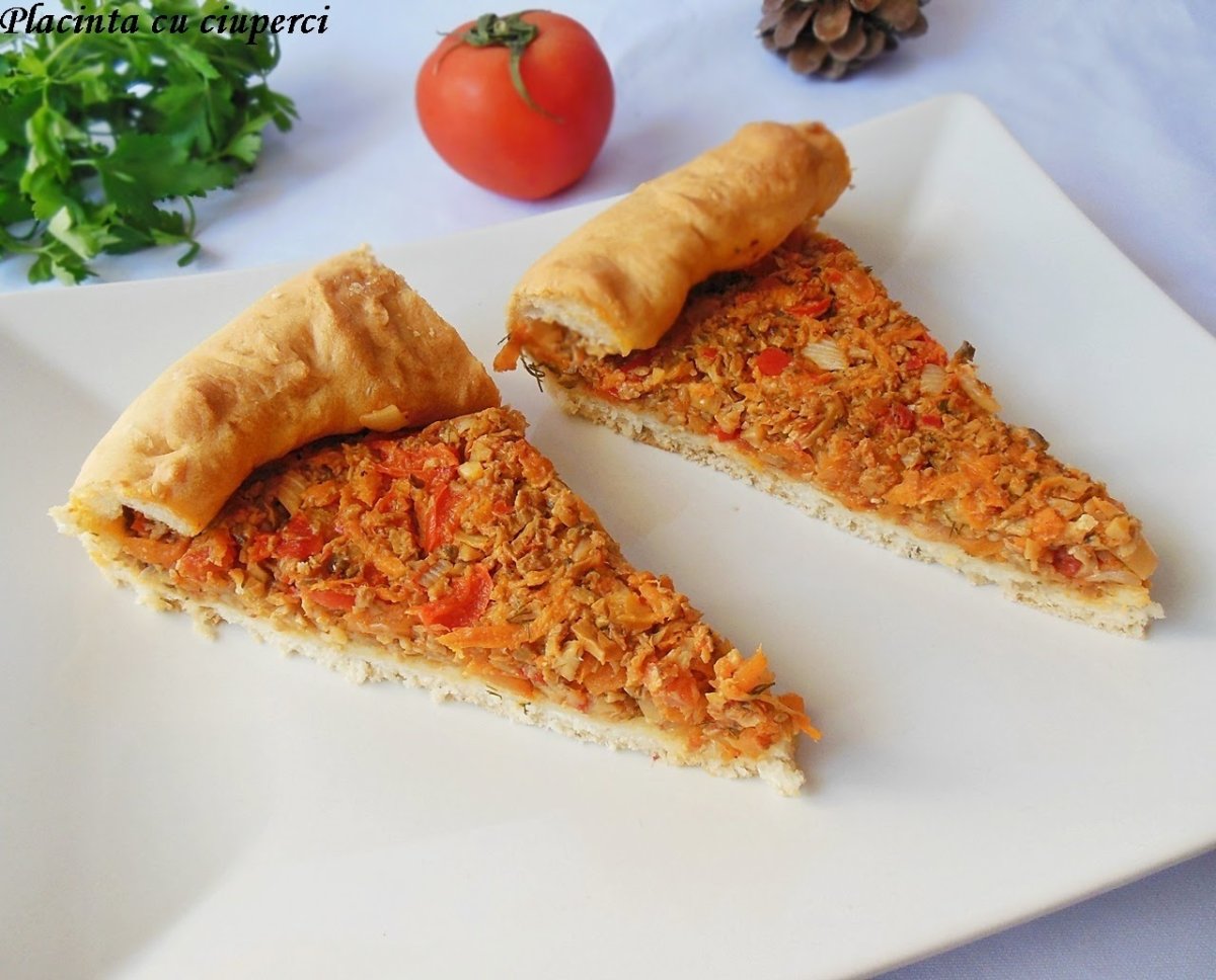 Placinta cu ciuperci