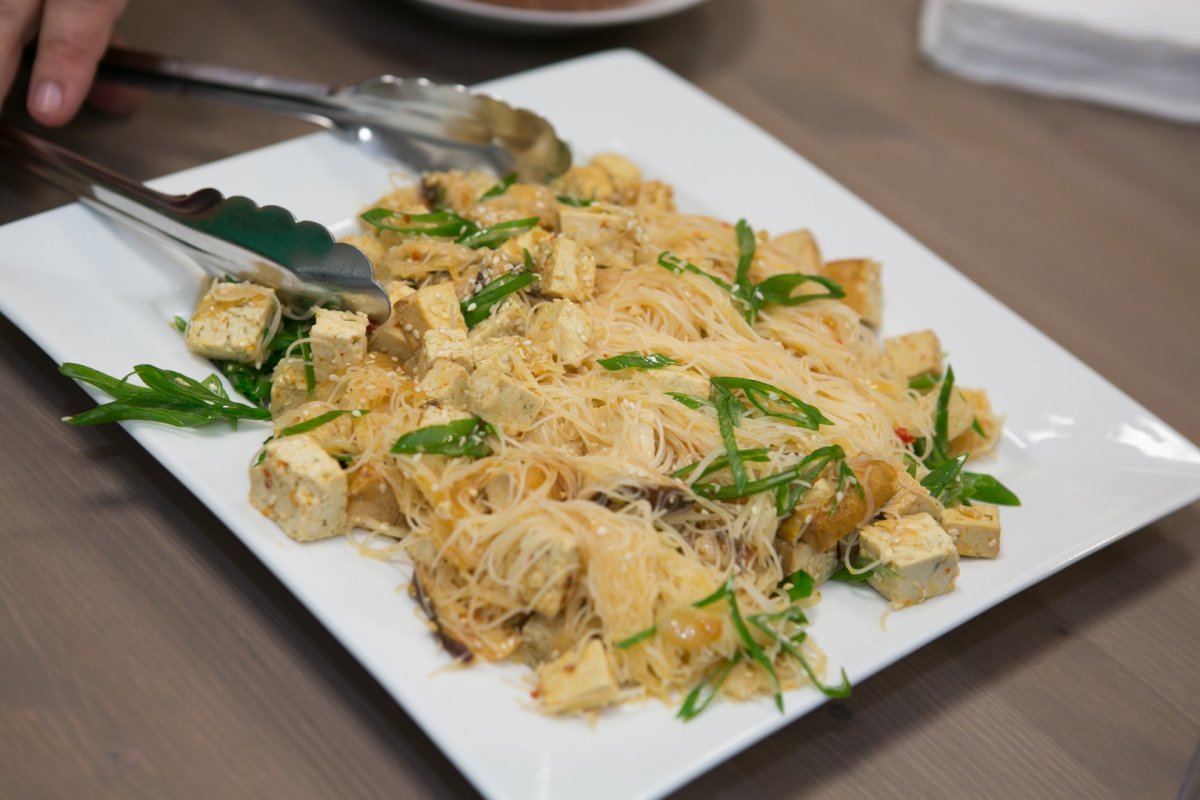 Noodles cu sos de soia