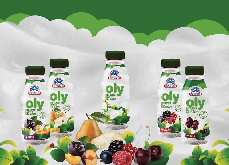 Olympus România lansează gustarea nutritivă Oly Bifidus iaurt de băut
