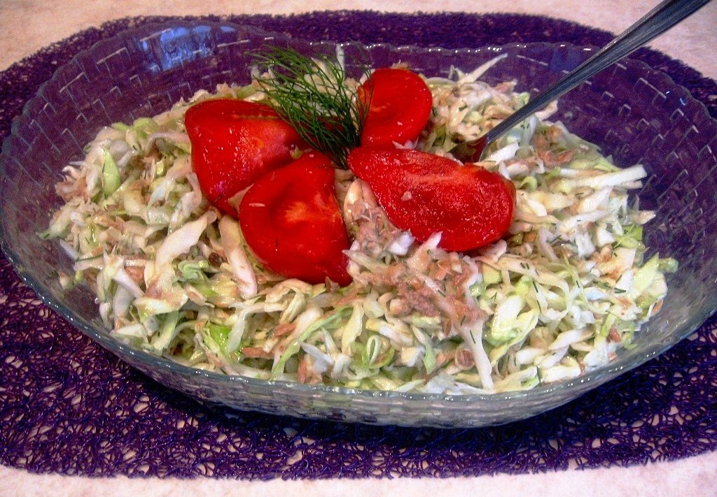 Salata de varza cu ton