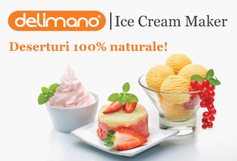 Inghetata racoritoare cu lamaie la Ice Cream Maker