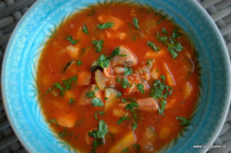 Supa de peste si legume