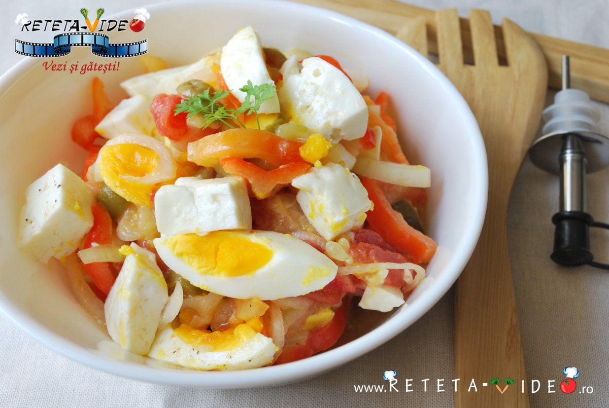 Salata de dovlecei si rosii