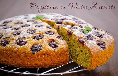 Prajitura cu visine aromata