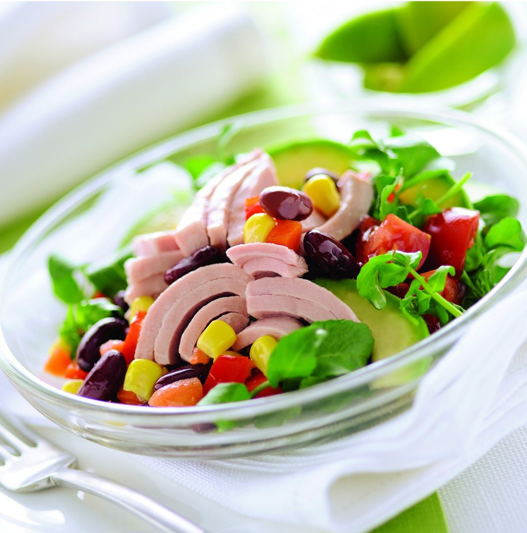 Salată mexicană cu ton RIO Mare si avocado