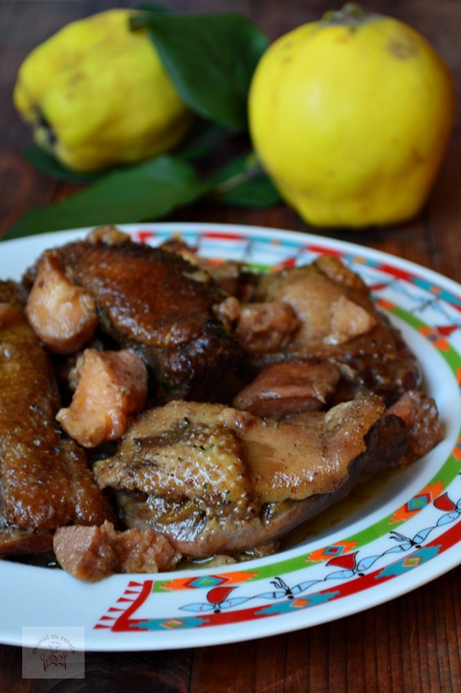 Rata cu gutui, la slow cooker