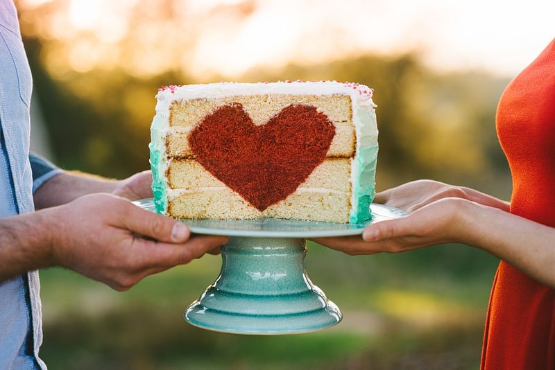 Cum sa faci cel mai interesant si realist tort in forma de inima