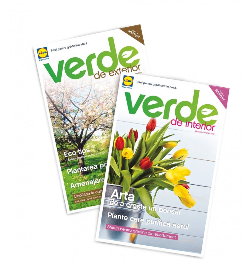 Te bucuri un an întreg de grădina ta de afară sau din locuinţă cu sfaturile practice din catalogul Lidl - „Verde”