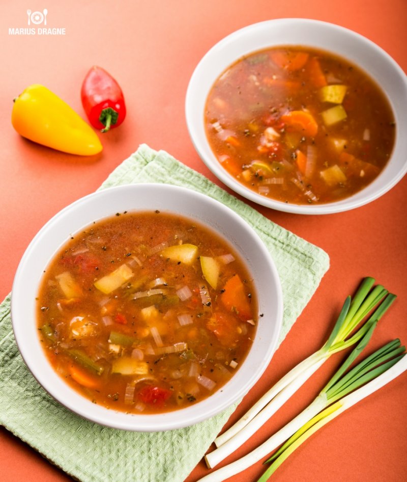 Supa de legume la slow cooker Crock-Pot
