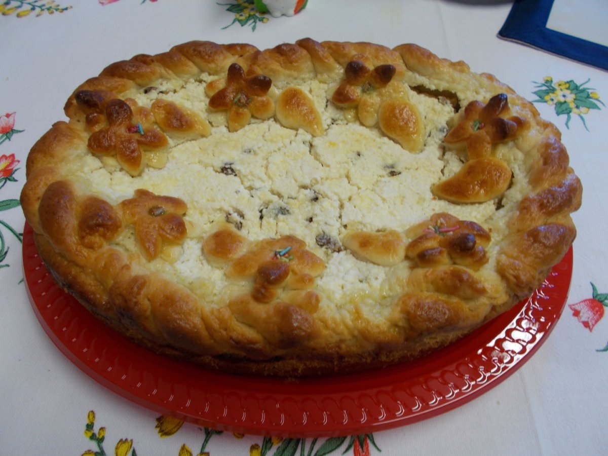 Pasca cu branza dulce