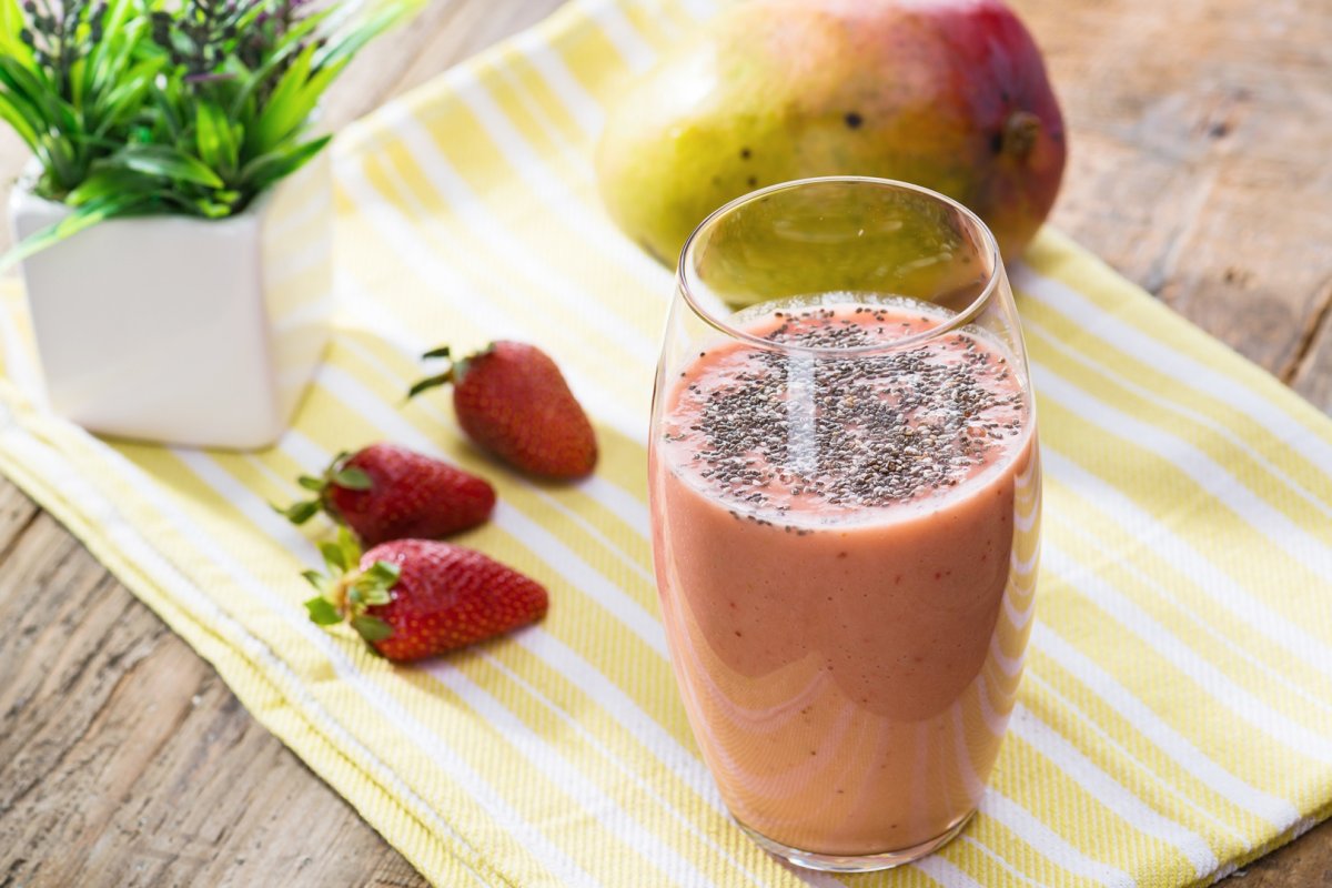 Smoothie Capsuni & Mango