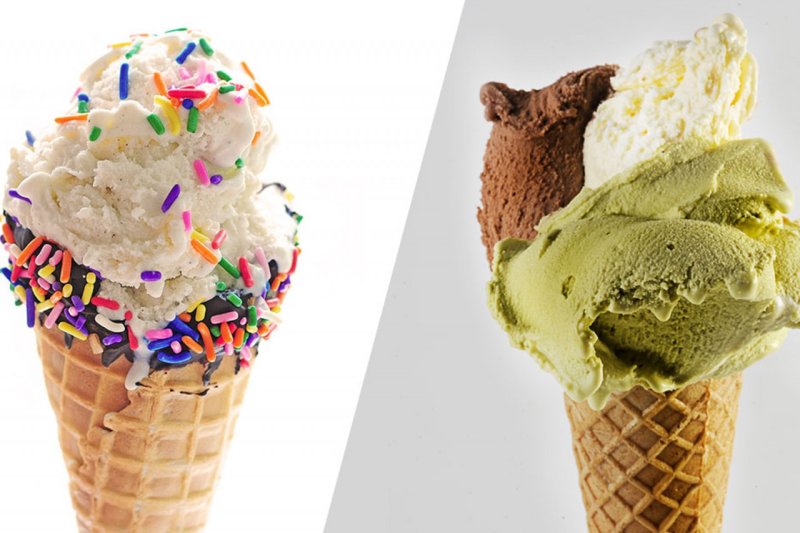 Care este diferenta dintre inghetata si gelato