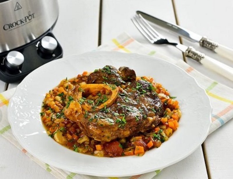 Rasol de vita cu legume la Crock Pot - reteta preferata a Jamilei