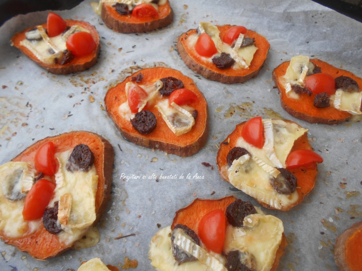 Gustari din cartofi dulci