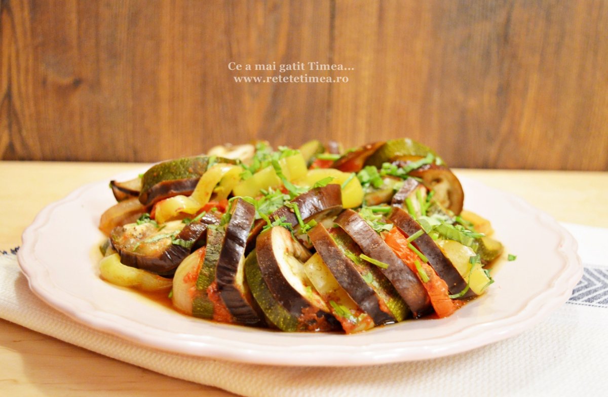 Ratatouille la slow cooker Crock-Pot